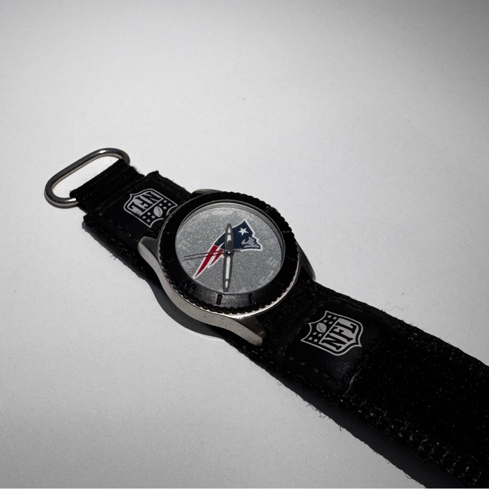 NFL Black and Silver Watch